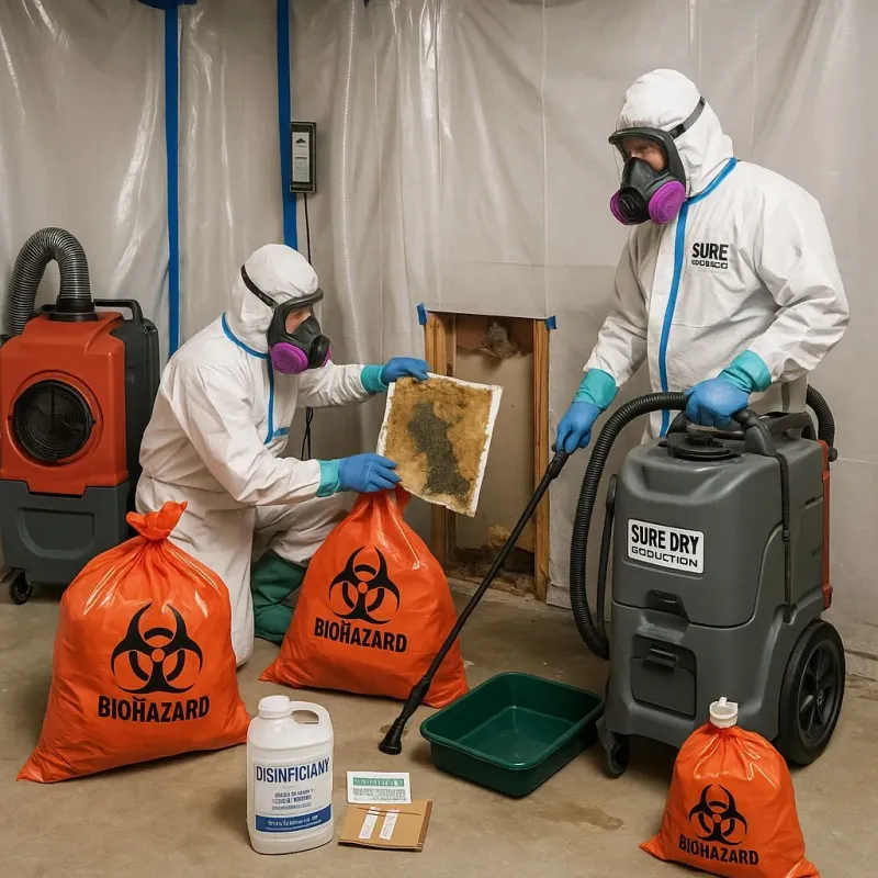 Contaminated Water Handling Protocols process in Covington County, AL